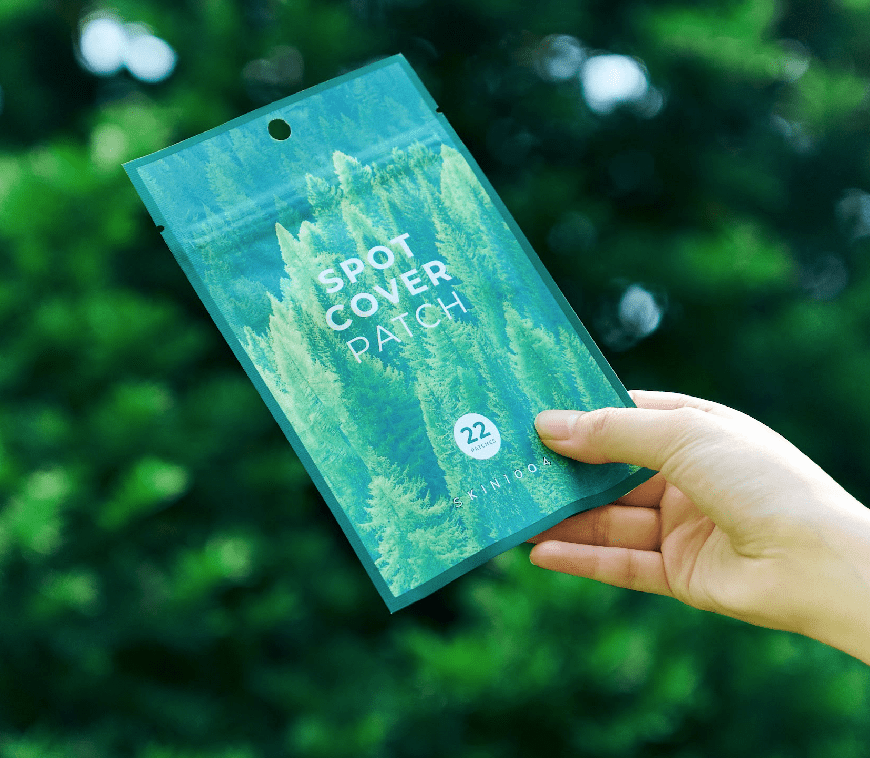 Parches para cubrir acné