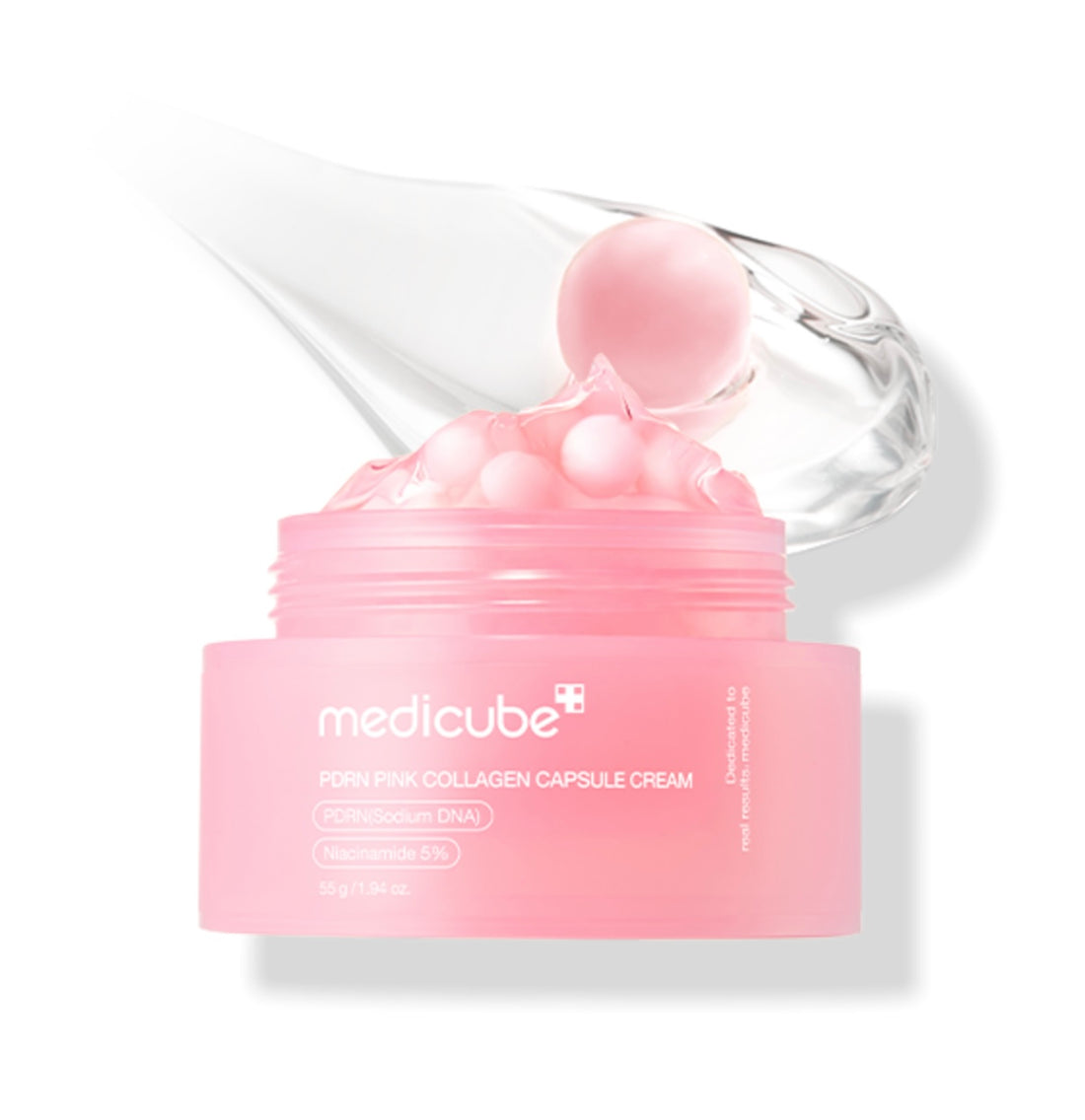PDRN Pink Collagen Capsule Cream | Medicube | ADN de salmón
