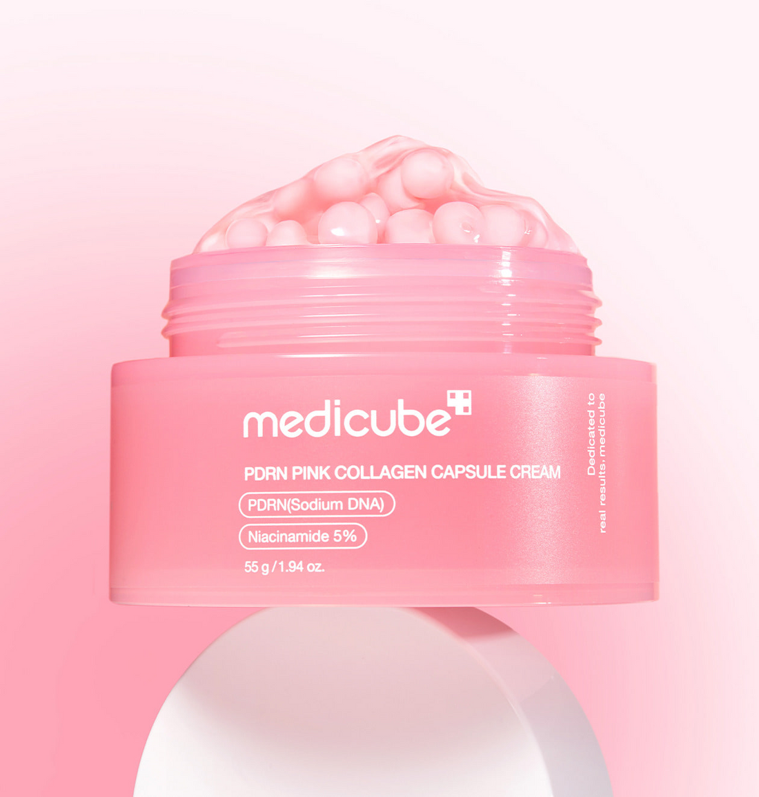 PDRN Pink Collagen Capsule Cream | Medicube | ADN de salmón