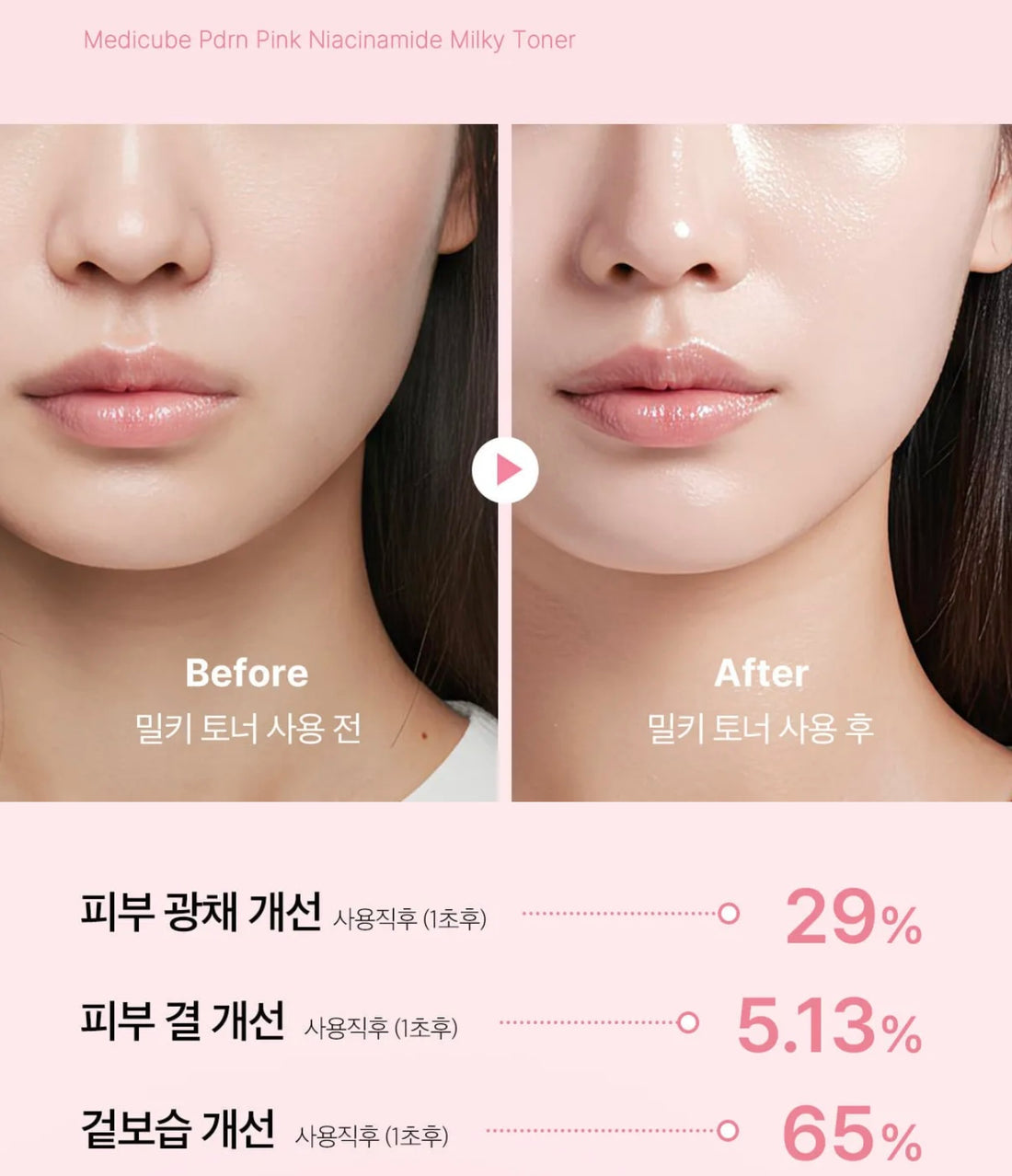 PDRN Pink Niacinamide Milky Toner - Medicube