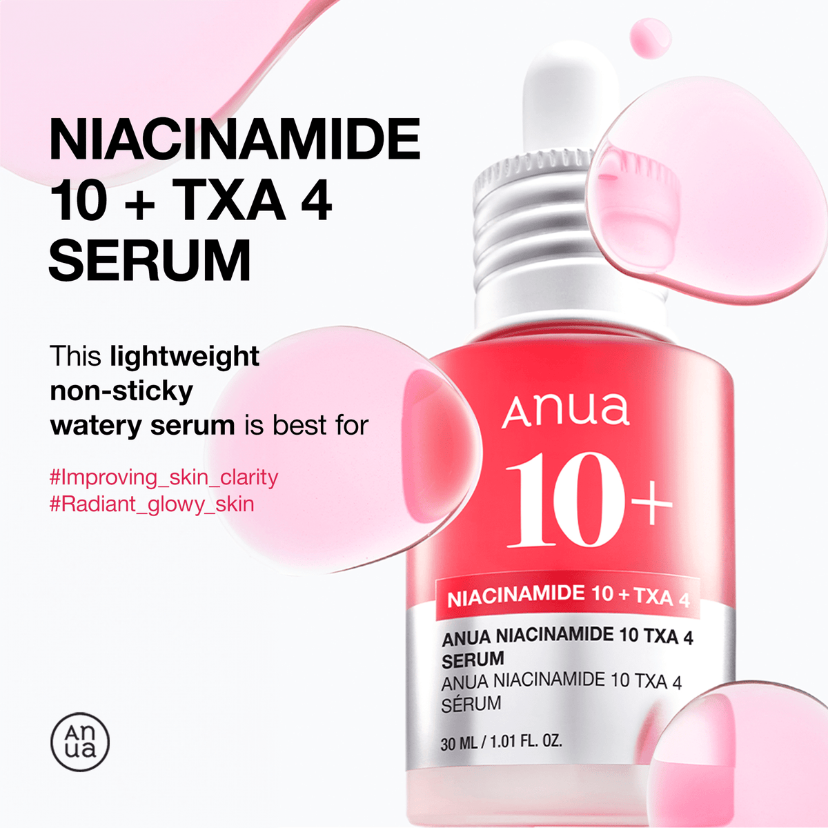 Anua - Niacinamida 10% + TXA 4%