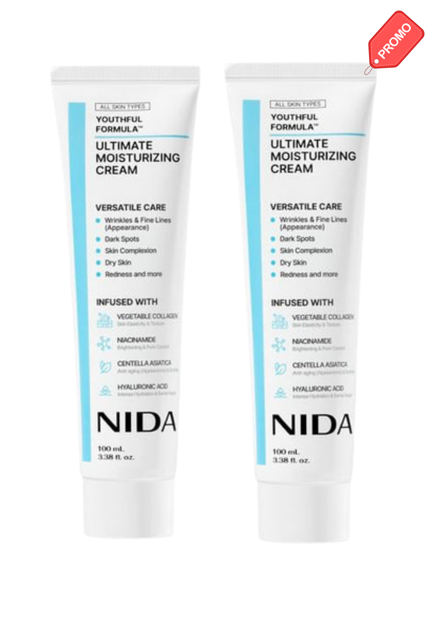 Pack x2 NIDA Ultimate Moisturizing Cream | Ahorra más 💗
