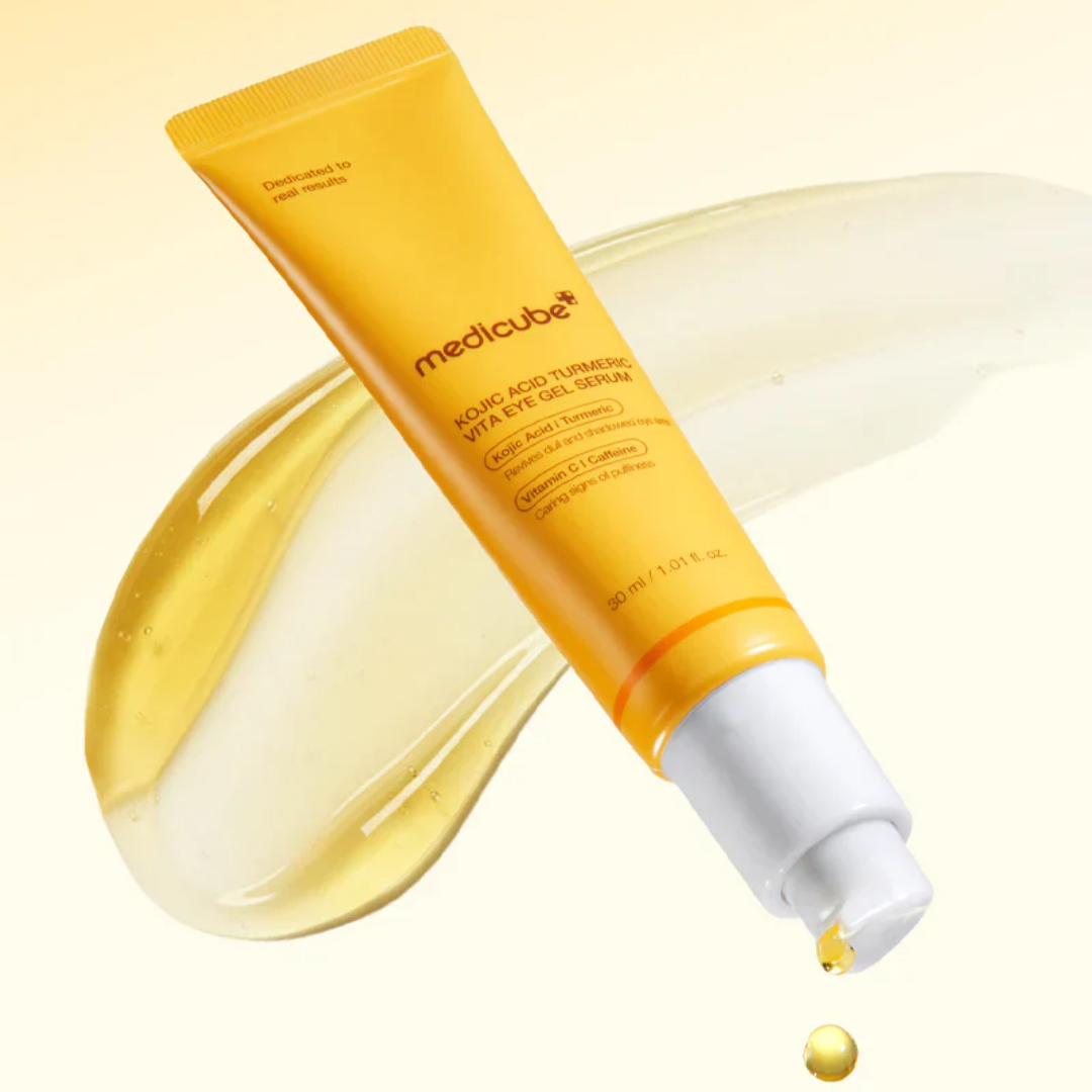 MEDICUBE - KOJIC ACID TURMERIC VITA EYE GEL SERUM