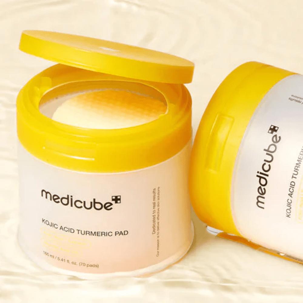 MEDICUBE - KOJIC ACID TURMERIC PAD - 70 Pads