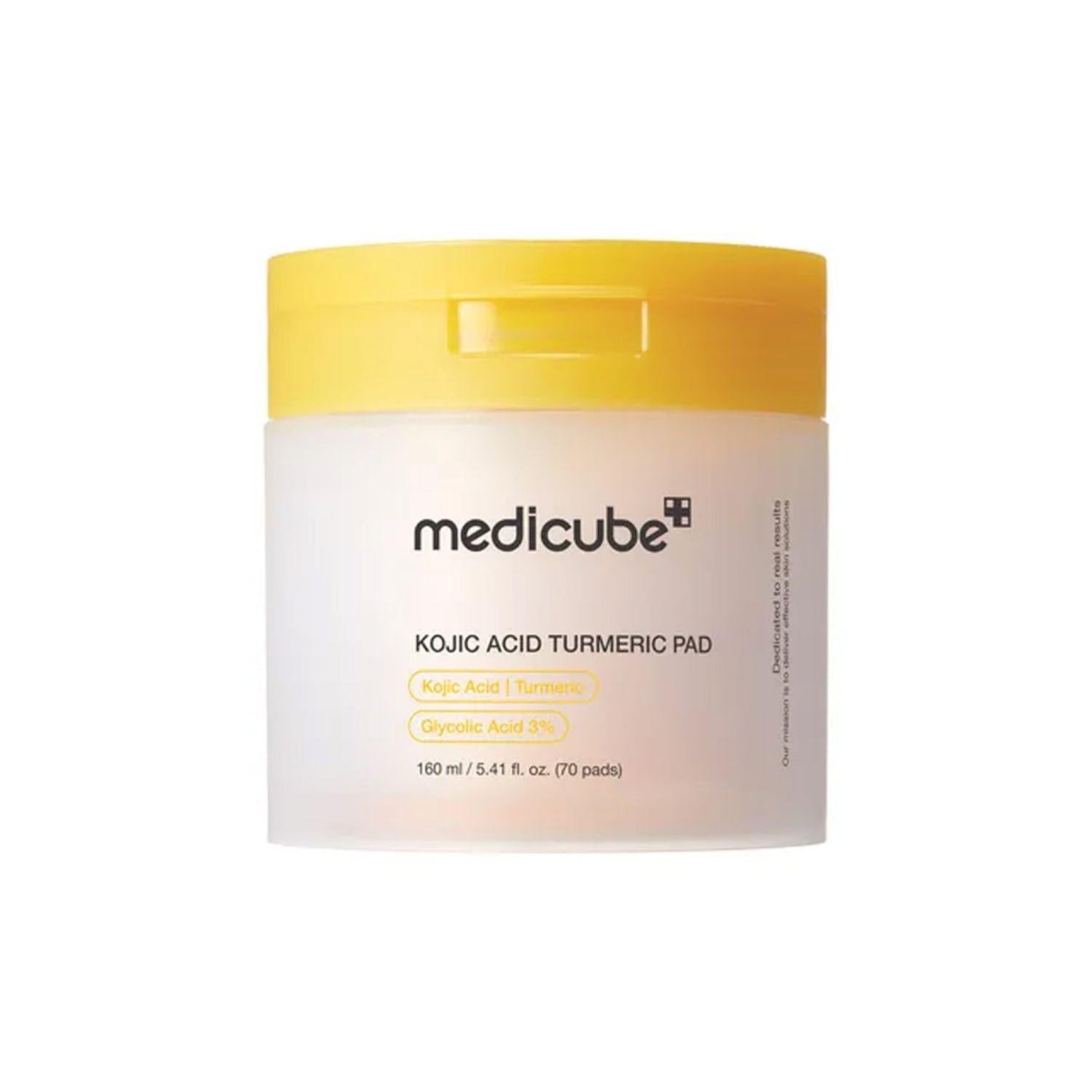 MEDICUBE - KOJIC ACID TURMERIC PAD - 70 Pads