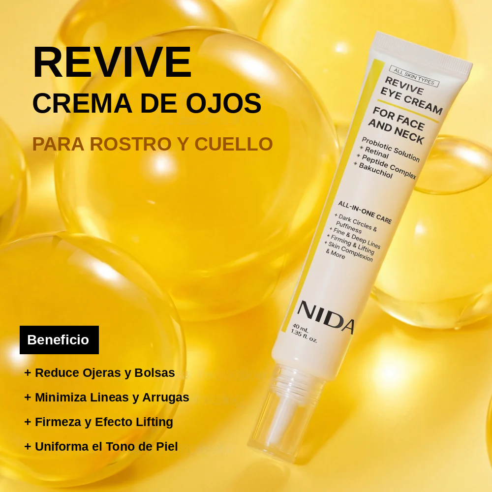 NIDA - Revive Eye Cream For Face & Neck