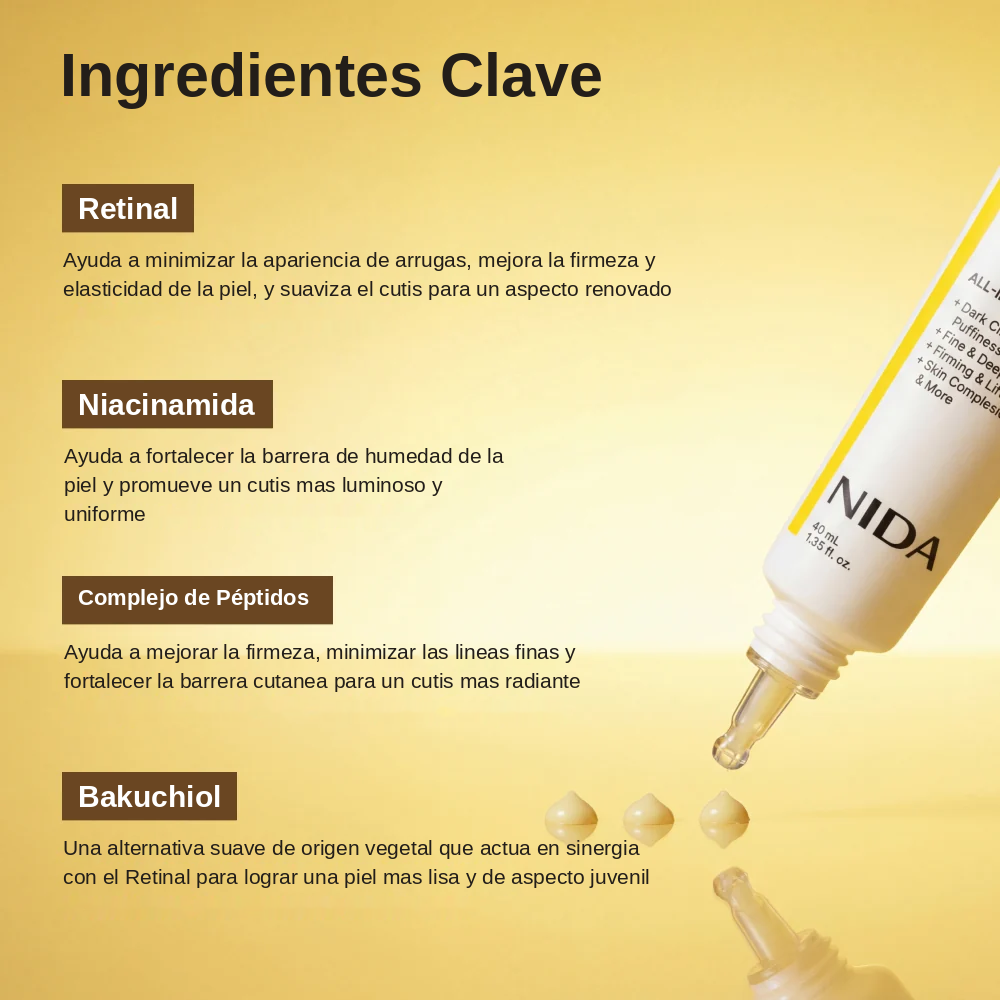 NIDA - Revive Eye Cream For Face & Neck