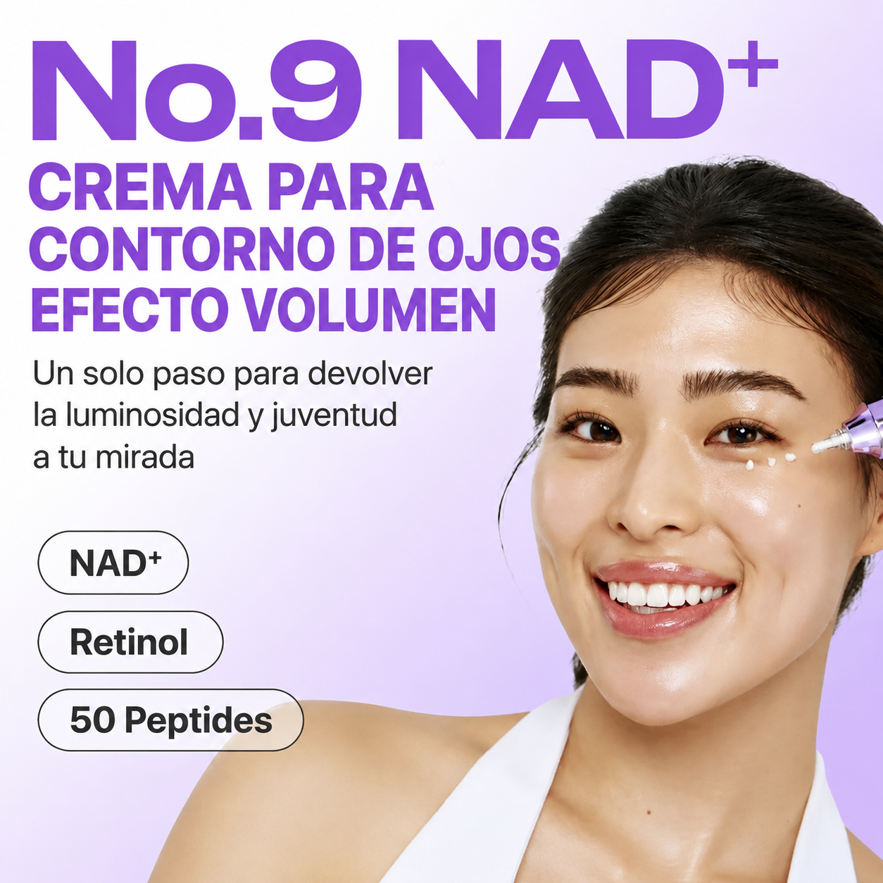 NUMBUZIN - NO.9+ NAD+ RETINOL VOLUMETOX EYE CREAM