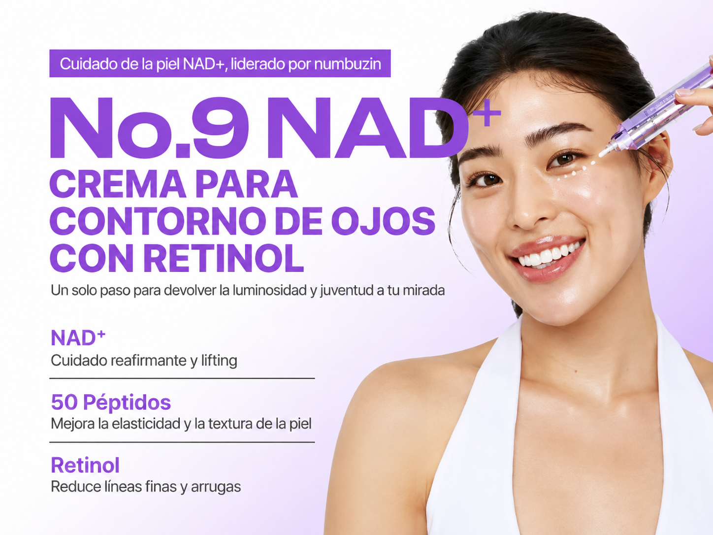 NUMBUZIN - NO.9+ NAD+ RETINOL VOLUMETOX EYE CREAM